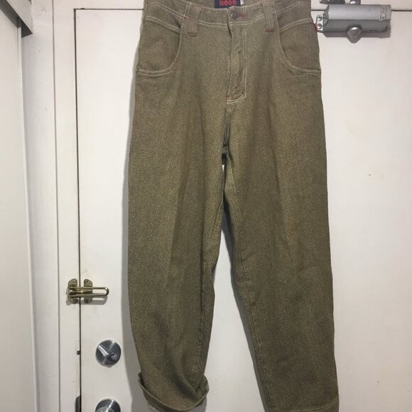 VINTAGE HOOD WIDE LEG PANTS SIZE 32 - Picture 8 of 10